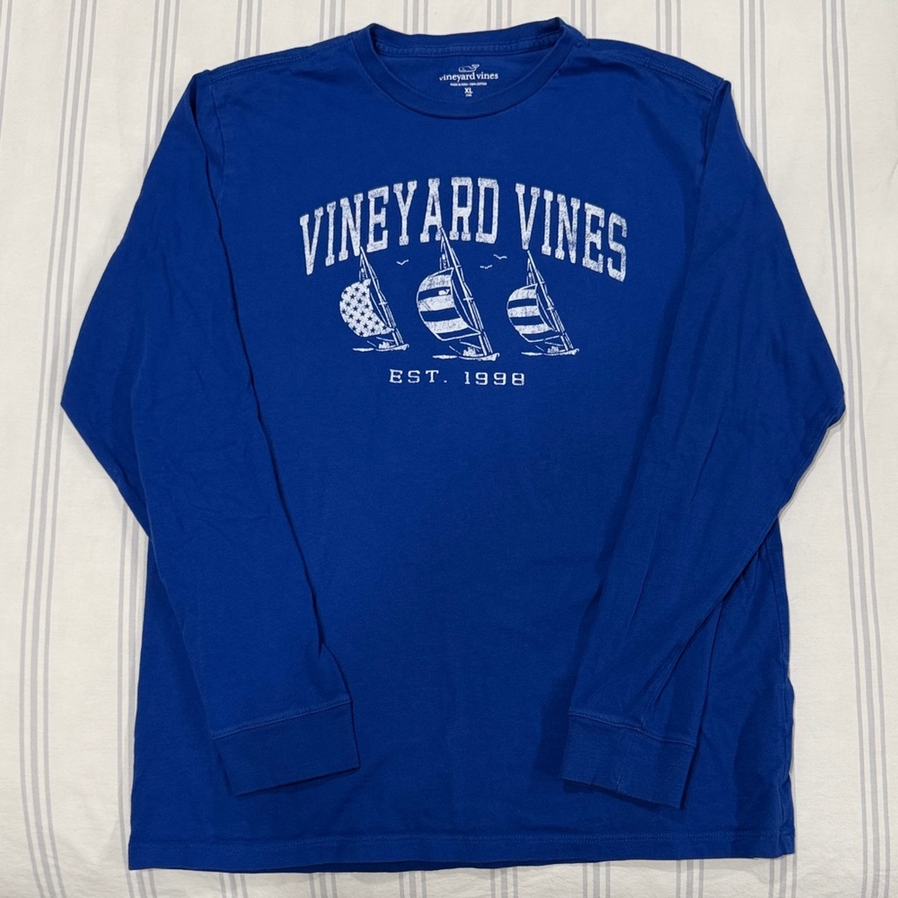 Boys Vineyard Vines Long Sleeve Tee